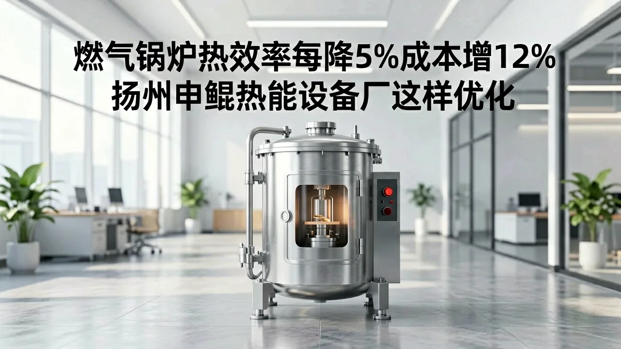 燃气锅炉热效率每降5%成本增12%,扬州申鲲热能设备厂这样优化